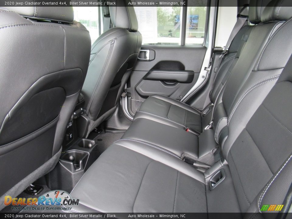 2020 Jeep Gladiator Overland 4x4 Billet Silver Metallic / Black Photo #12