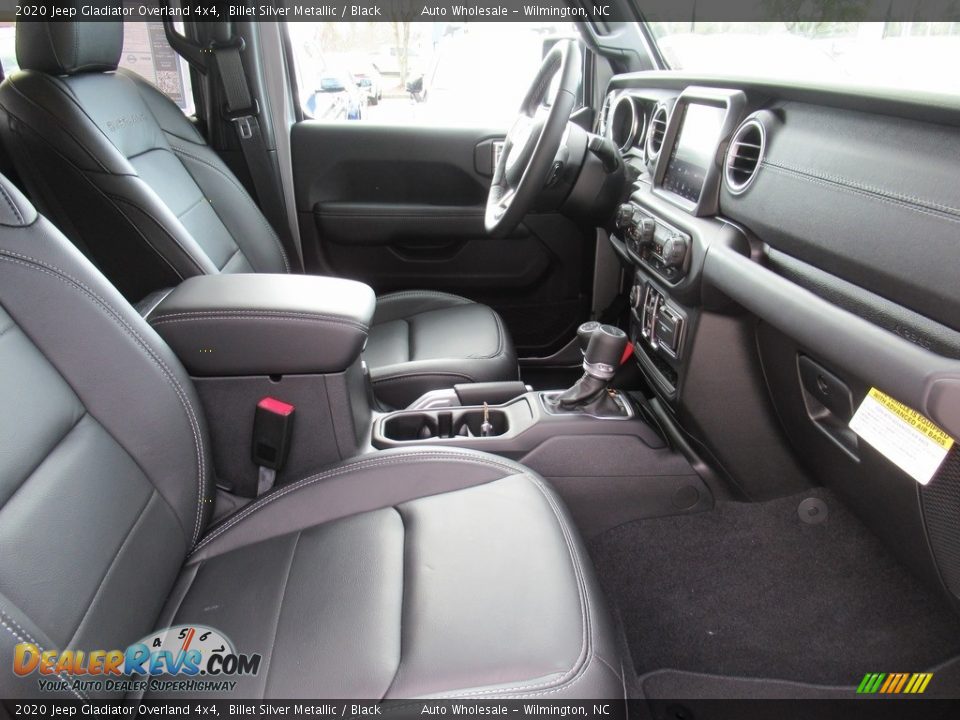 2020 Jeep Gladiator Overland 4x4 Billet Silver Metallic / Black Photo #13