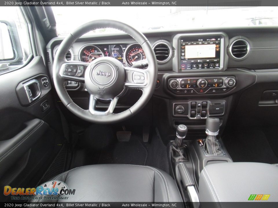 2020 Jeep Gladiator Overland 4x4 Billet Silver Metallic / Black Photo #15