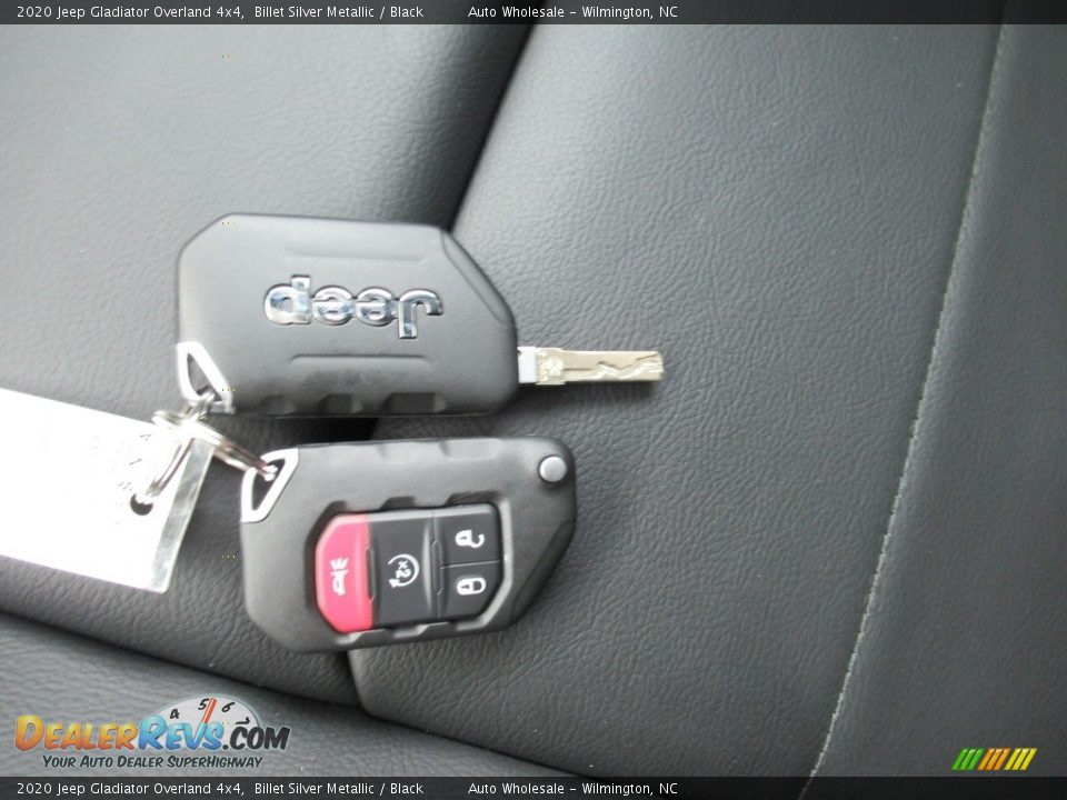 2020 Jeep Gladiator Overland 4x4 Billet Silver Metallic / Black Photo #20