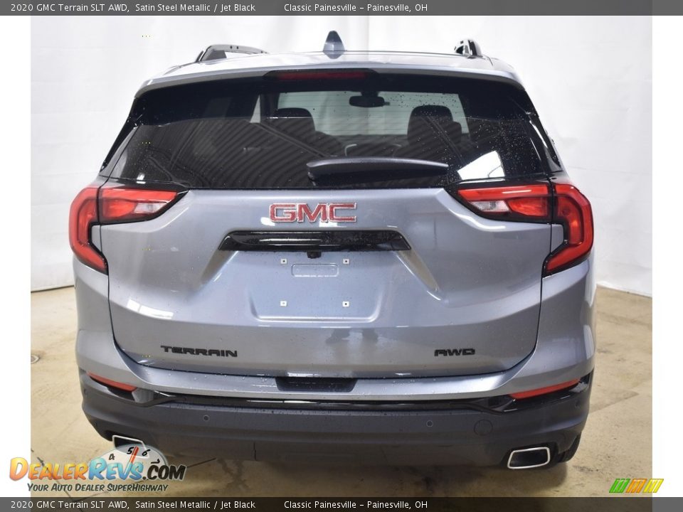 2020 GMC Terrain SLT AWD Satin Steel Metallic / Jet Black Photo #3