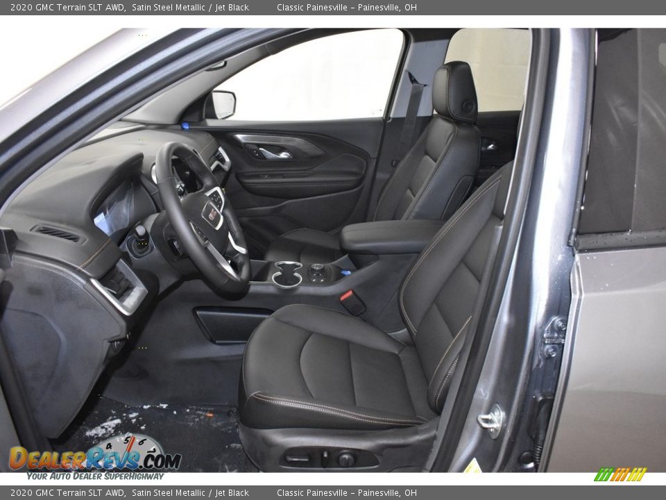 2020 GMC Terrain SLT AWD Satin Steel Metallic / Jet Black Photo #7