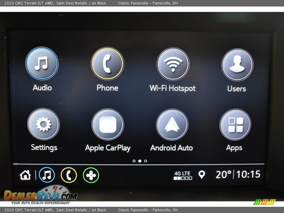 2020 GMC Terrain SLT AWD Satin Steel Metallic / Jet Black Photo #11