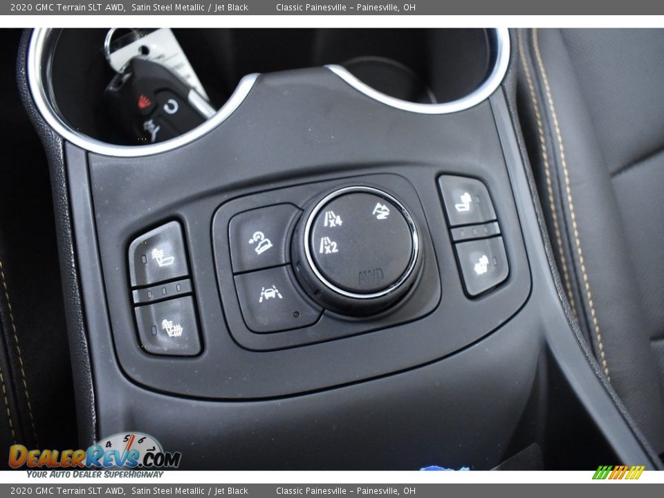 2020 GMC Terrain SLT AWD Satin Steel Metallic / Jet Black Photo #12