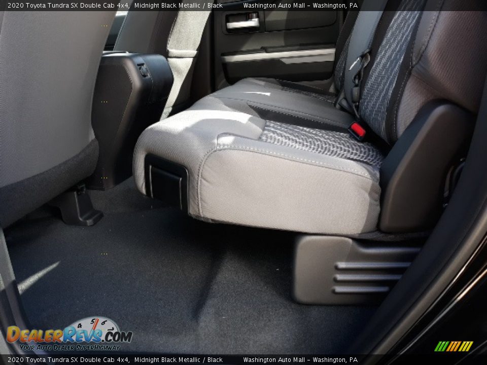 2020 Toyota Tundra SX Double Cab 4x4 Midnight Black Metallic / Black Photo #29