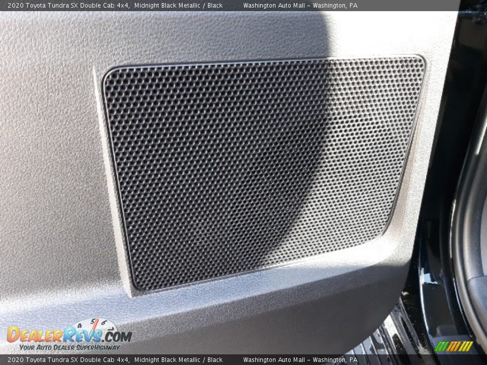 2020 Toyota Tundra SX Double Cab 4x4 Midnight Black Metallic / Black Photo #31