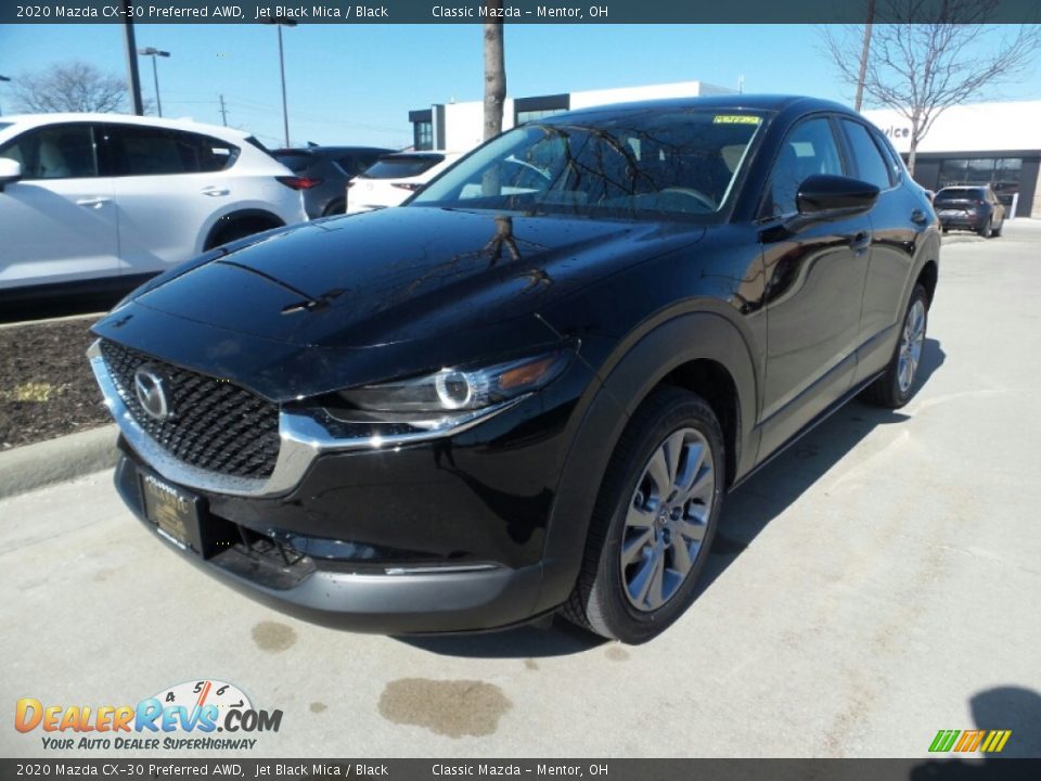 2020 Mazda CX-30 Preferred AWD Jet Black Mica / Black Photo #3