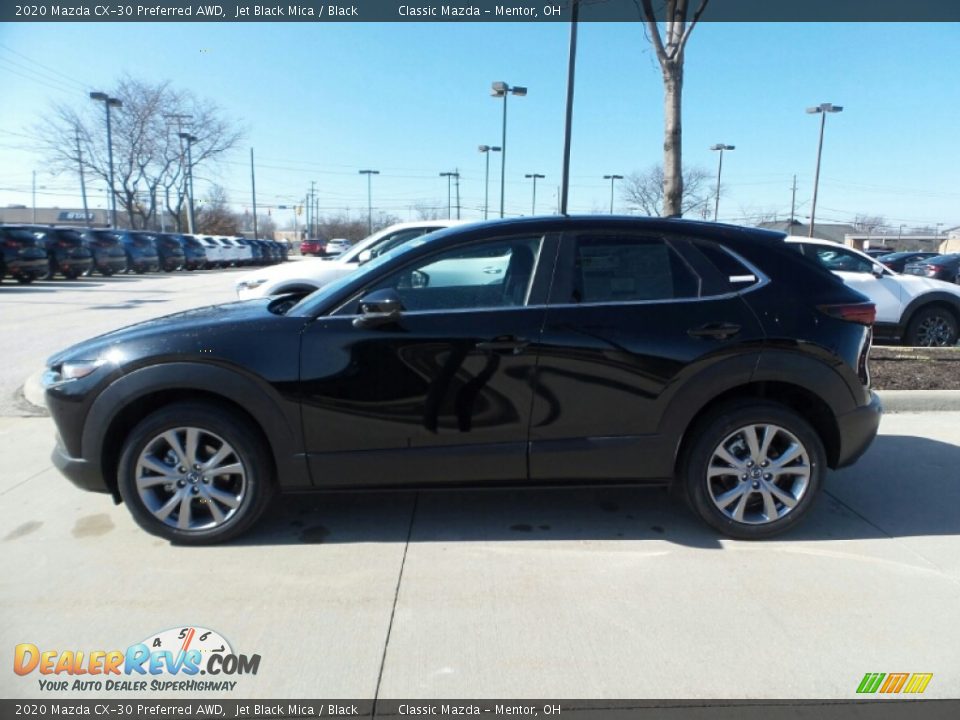 2020 Mazda CX-30 Preferred AWD Jet Black Mica / Black Photo #4