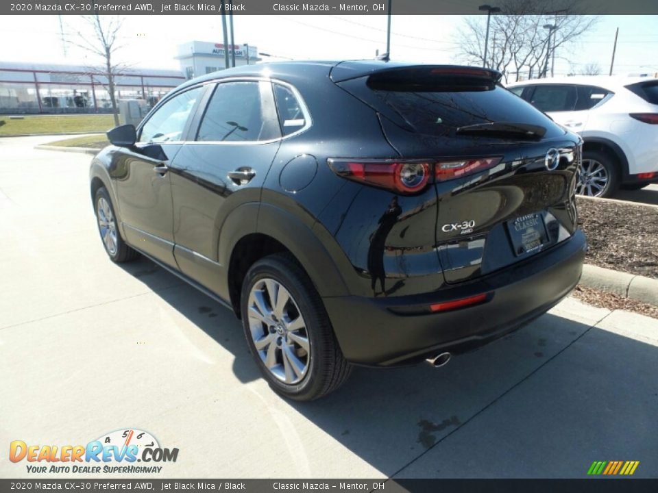 2020 Mazda CX-30 Preferred AWD Jet Black Mica / Black Photo #5