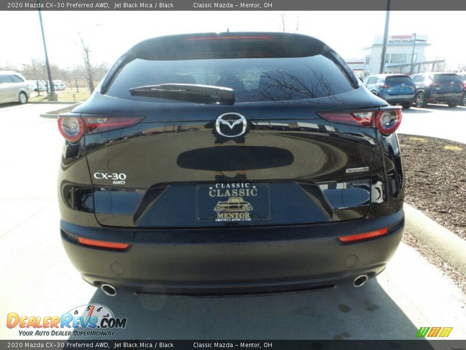 2020 Mazda CX-30 Preferred AWD Jet Black Mica / Black Photo #6