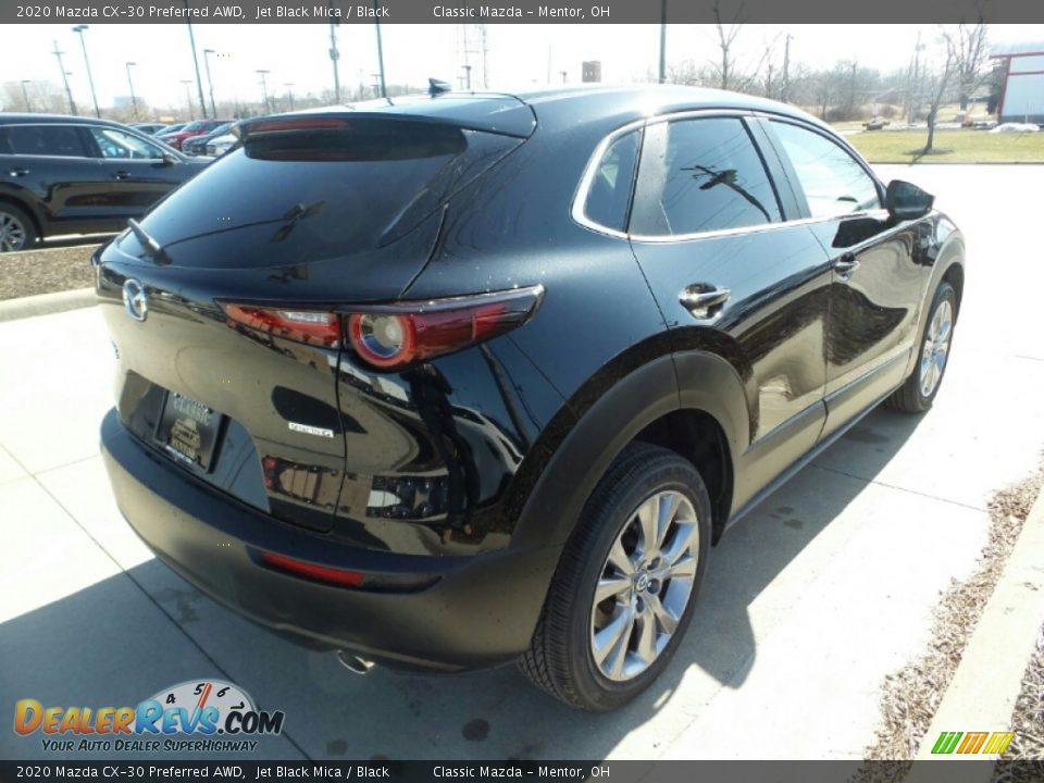 2020 Mazda CX-30 Preferred AWD Jet Black Mica / Black Photo #7