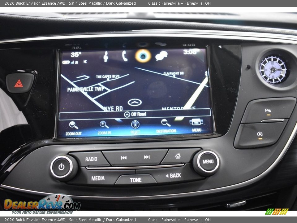 Controls of 2020 Buick Envision Essence AWD Photo #10