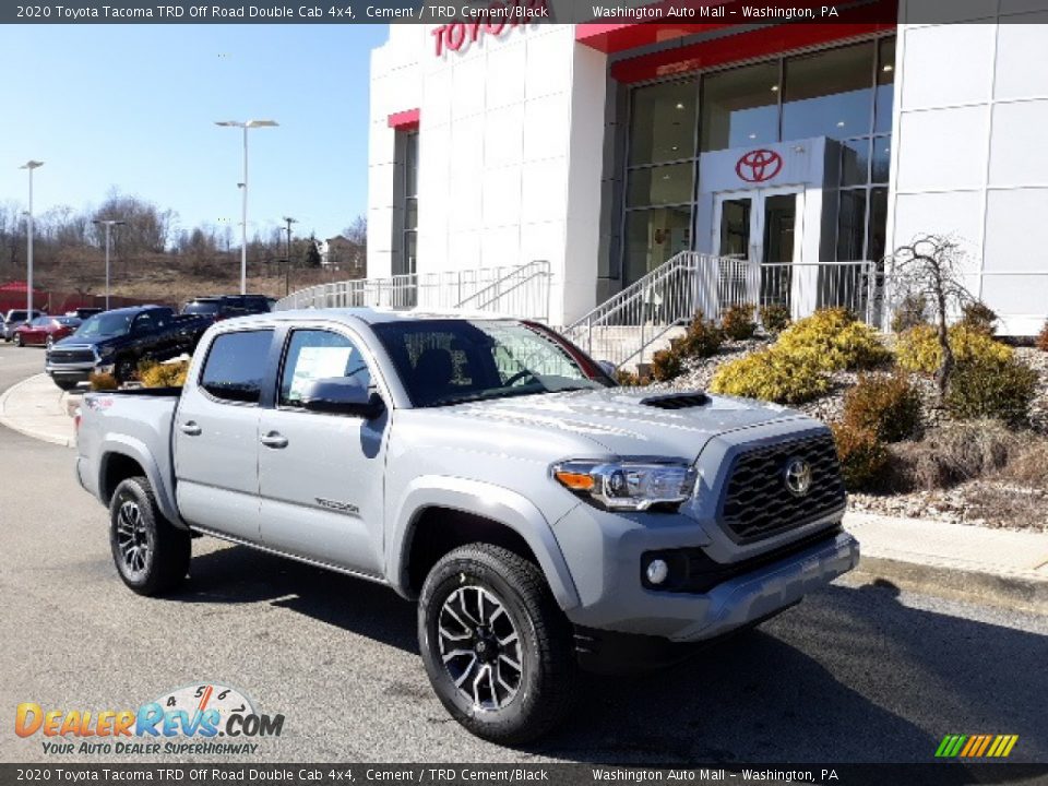 2020 Toyota Tacoma TRD Off Road Double Cab 4x4 Cement / TRD Cement/Black Photo #1