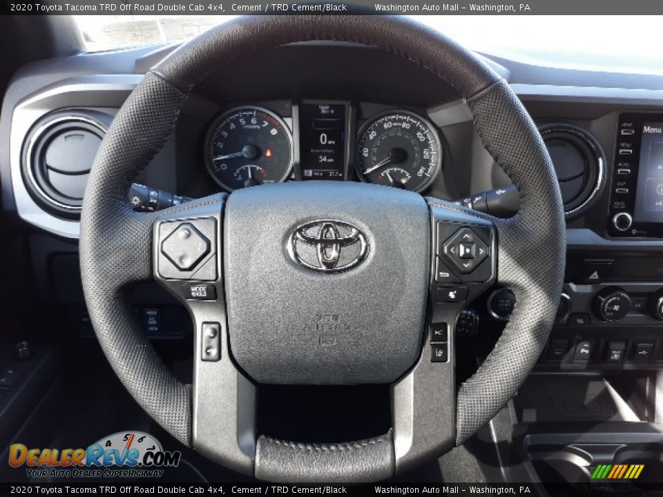 2020 Toyota Tacoma TRD Off Road Double Cab 4x4 Cement / TRD Cement/Black Photo #4
