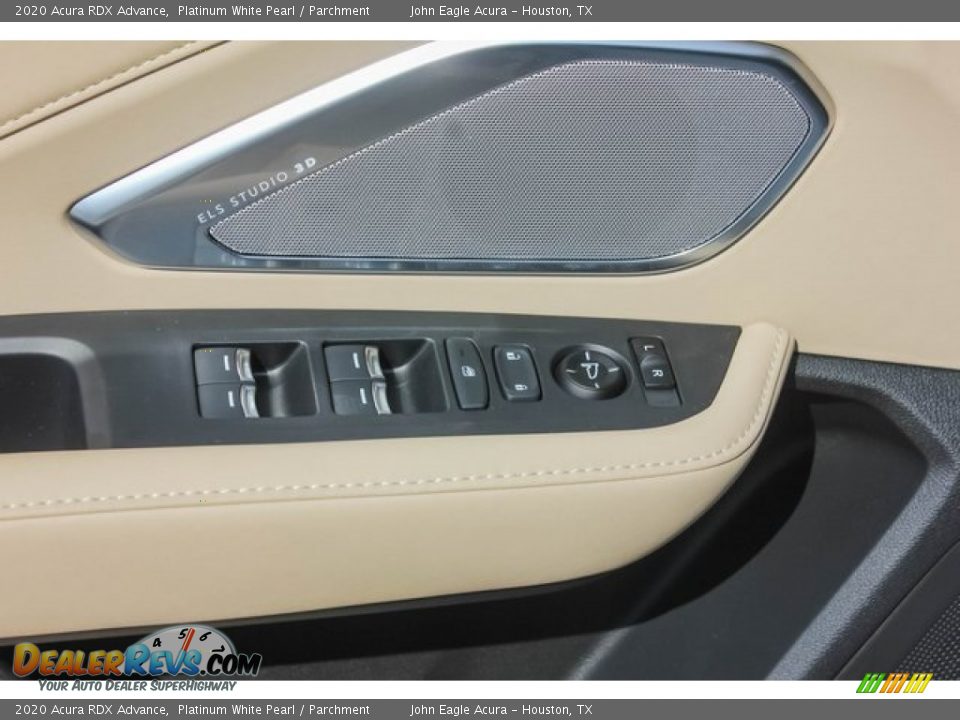 2020 Acura RDX Advance Platinum White Pearl / Parchment Photo #12
