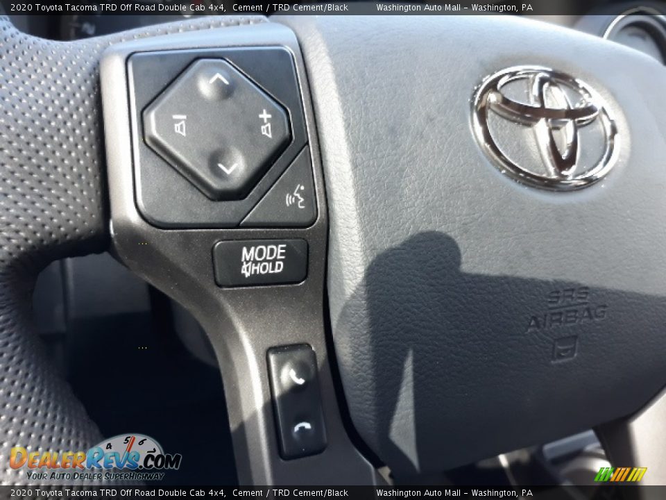 2020 Toyota Tacoma TRD Off Road Double Cab 4x4 Cement / TRD Cement/Black Photo #6