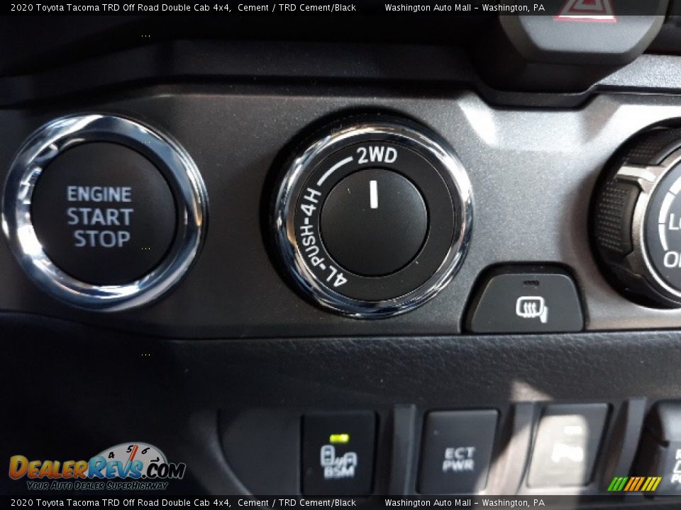 2020 Toyota Tacoma TRD Off Road Double Cab 4x4 Cement / TRD Cement/Black Photo #11