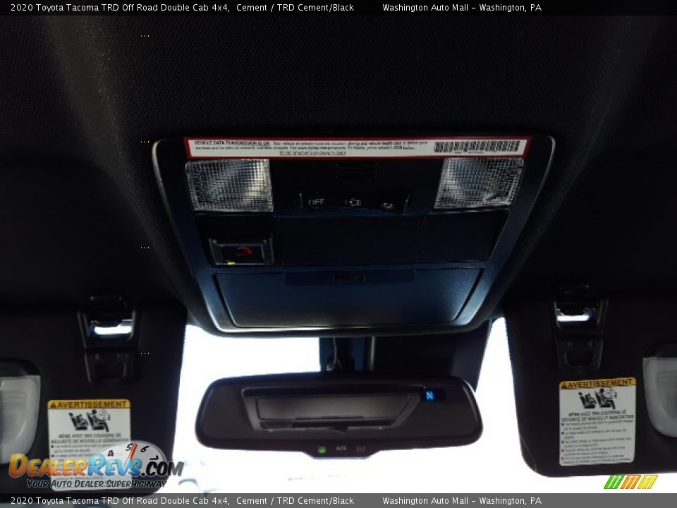 2020 Toyota Tacoma TRD Off Road Double Cab 4x4 Cement / TRD Cement/Black Photo #19