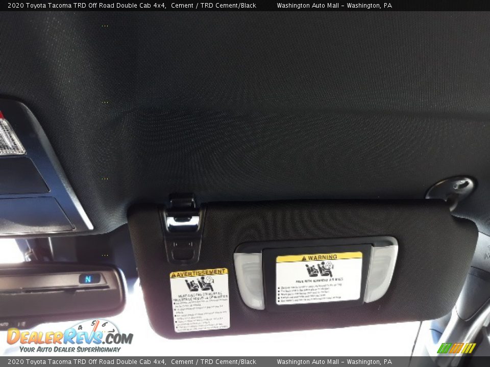 2020 Toyota Tacoma TRD Off Road Double Cab 4x4 Cement / TRD Cement/Black Photo #20