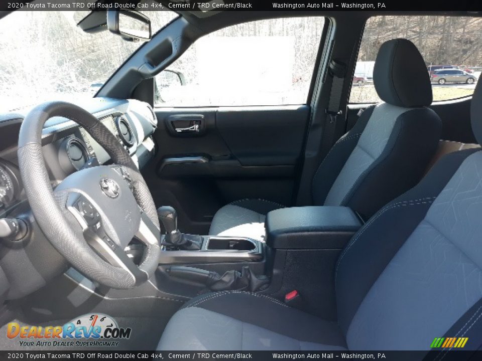 2020 Toyota Tacoma TRD Off Road Double Cab 4x4 Cement / TRD Cement/Black Photo #21