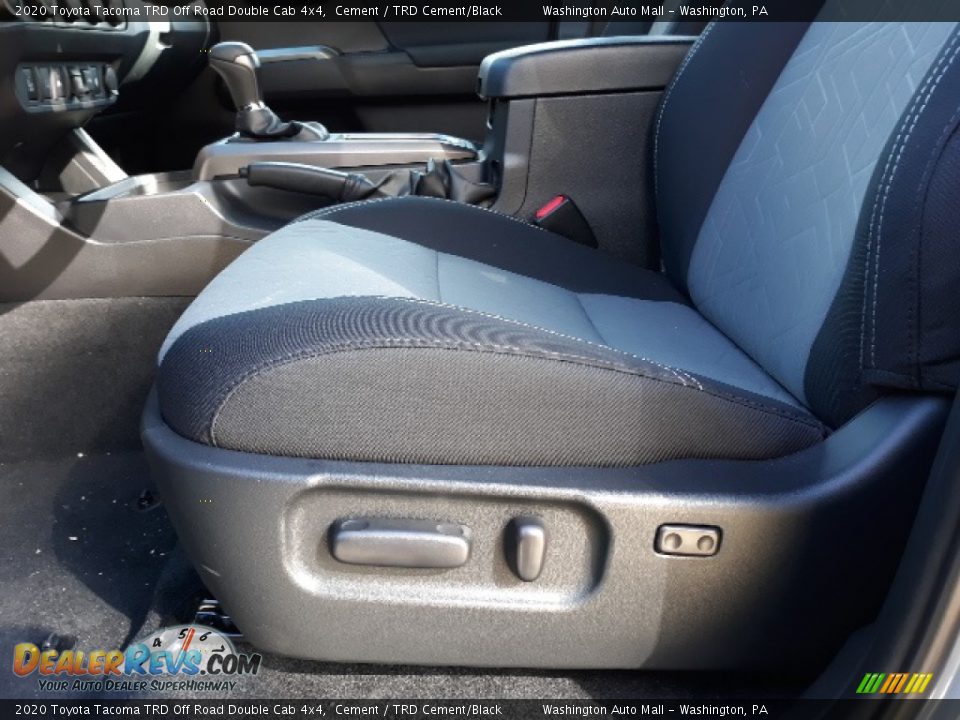 2020 Toyota Tacoma TRD Off Road Double Cab 4x4 Cement / TRD Cement/Black Photo #23