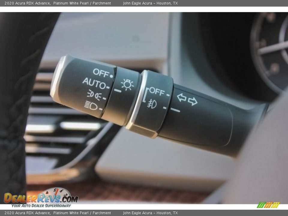 2020 Acura RDX Advance Platinum White Pearl / Parchment Photo #33