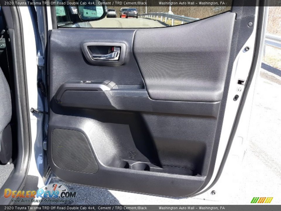 2020 Toyota Tacoma TRD Off Road Double Cab 4x4 Cement / TRD Cement/Black Photo #36