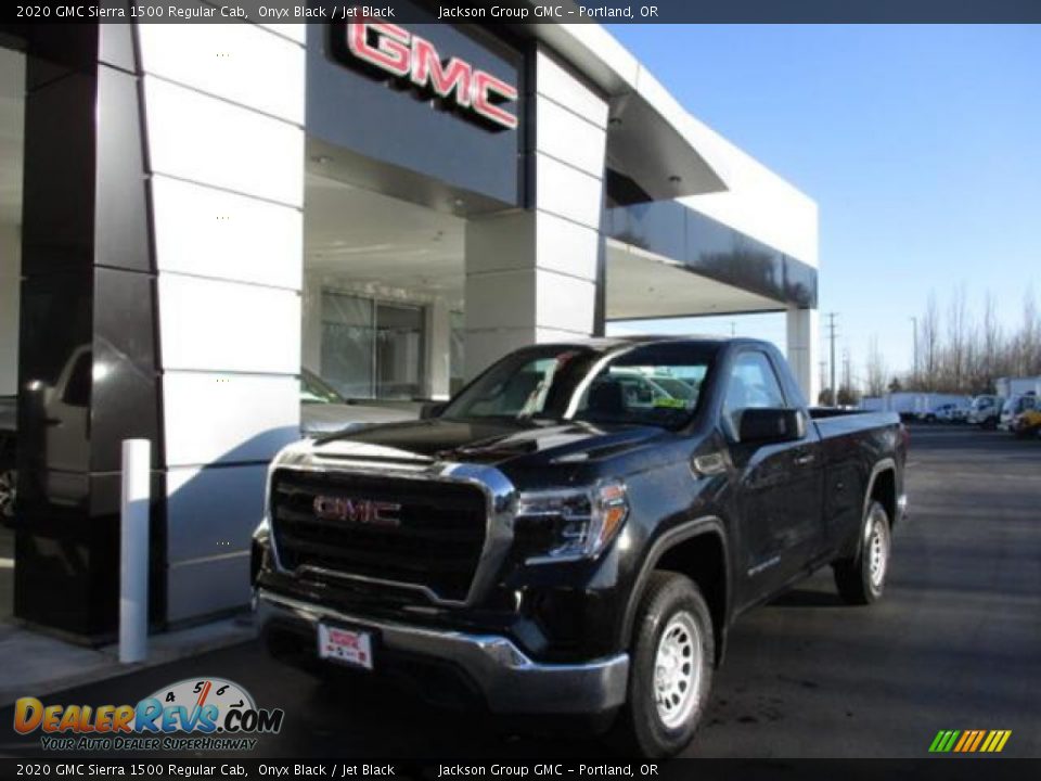 2020 GMC Sierra 1500 Regular Cab Onyx Black / Jet Black Photo #1