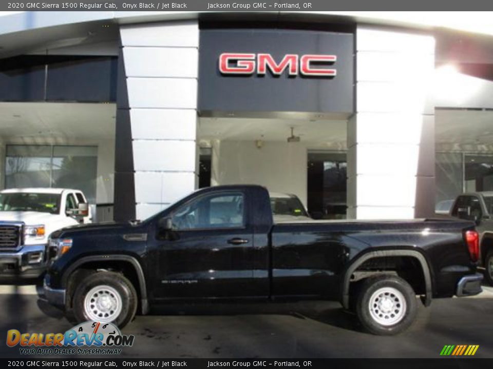 2020 GMC Sierra 1500 Regular Cab Onyx Black / Jet Black Photo #2