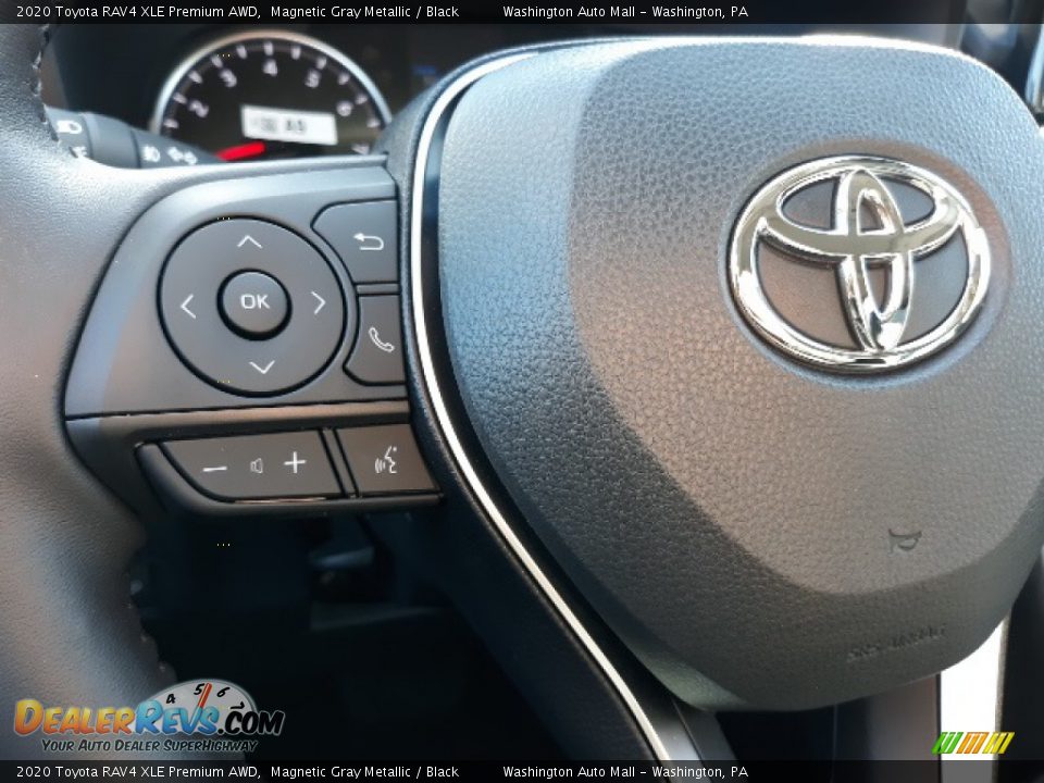 2020 Toyota RAV4 XLE Premium AWD Magnetic Gray Metallic / Black Photo #6
