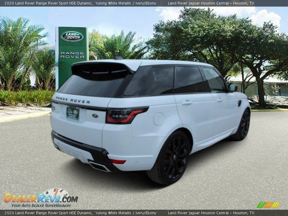 2020 Land Rover Range Rover Sport HSE Dynamic Yulong White Metallic / Ivory/Ebony Photo #2