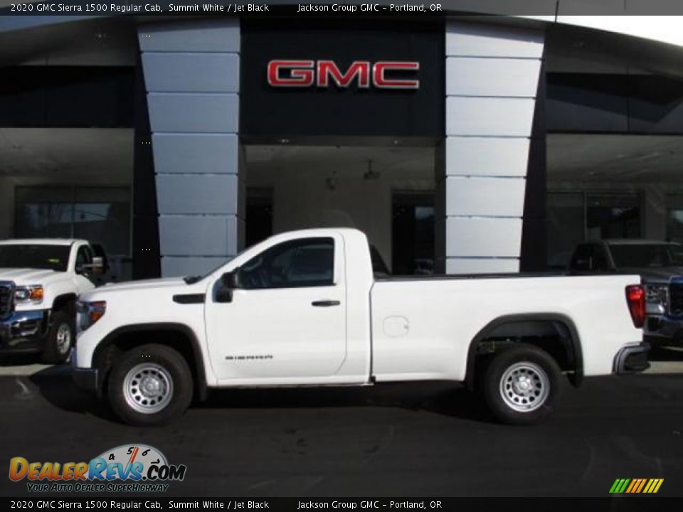 2020 GMC Sierra 1500 Regular Cab Summit White / Jet Black Photo #2