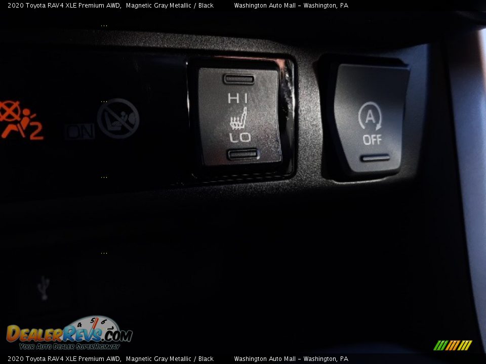 2020 Toyota RAV4 XLE Premium AWD Magnetic Gray Metallic / Black Photo #18
