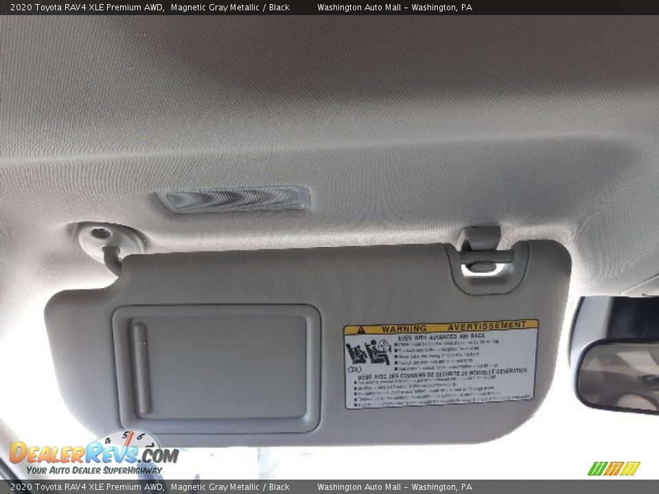 2020 Toyota RAV4 XLE Premium AWD Magnetic Gray Metallic / Black Photo #19