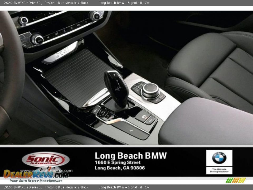 2020 BMW X3 sDrive30i Phytonic Blue Metallic / Black Photo #6