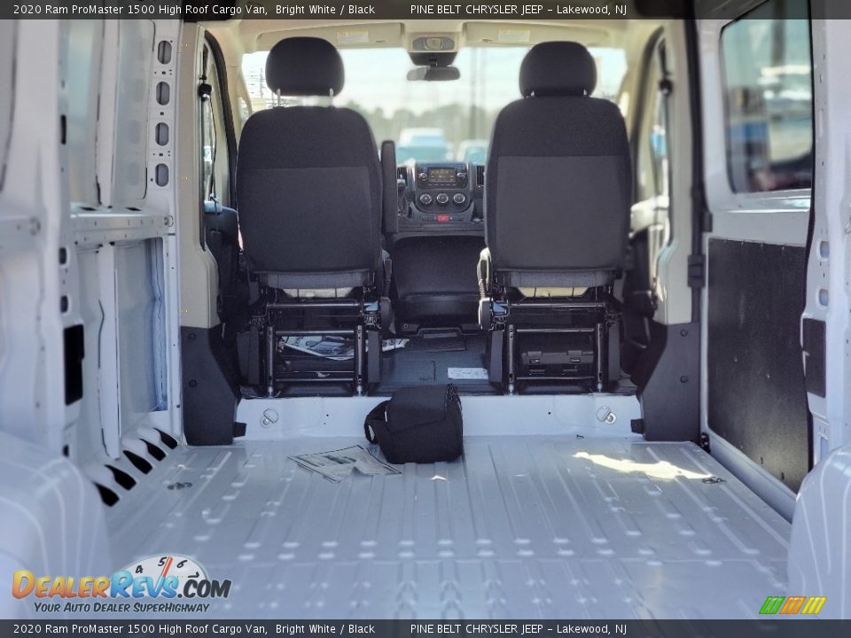 2020 Ram ProMaster 1500 High Roof Cargo Van Bright White / Black Photo #6