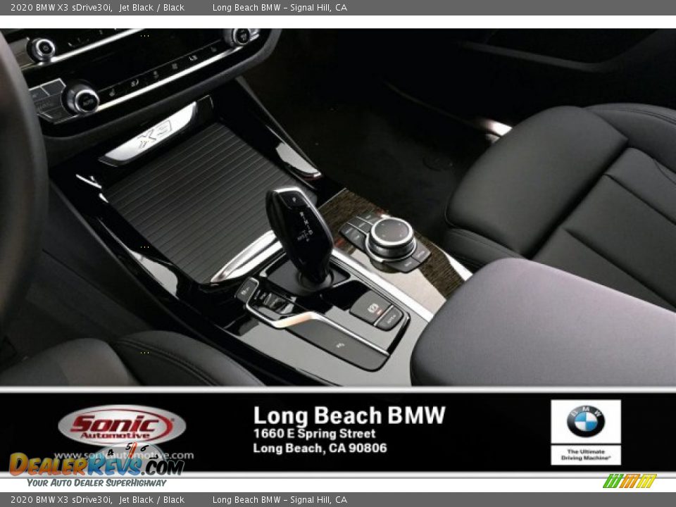 2020 BMW X3 sDrive30i Jet Black / Black Photo #6