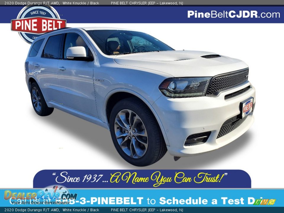 2020 Dodge Durango R/T AWD White Knuckle / Black Photo #1