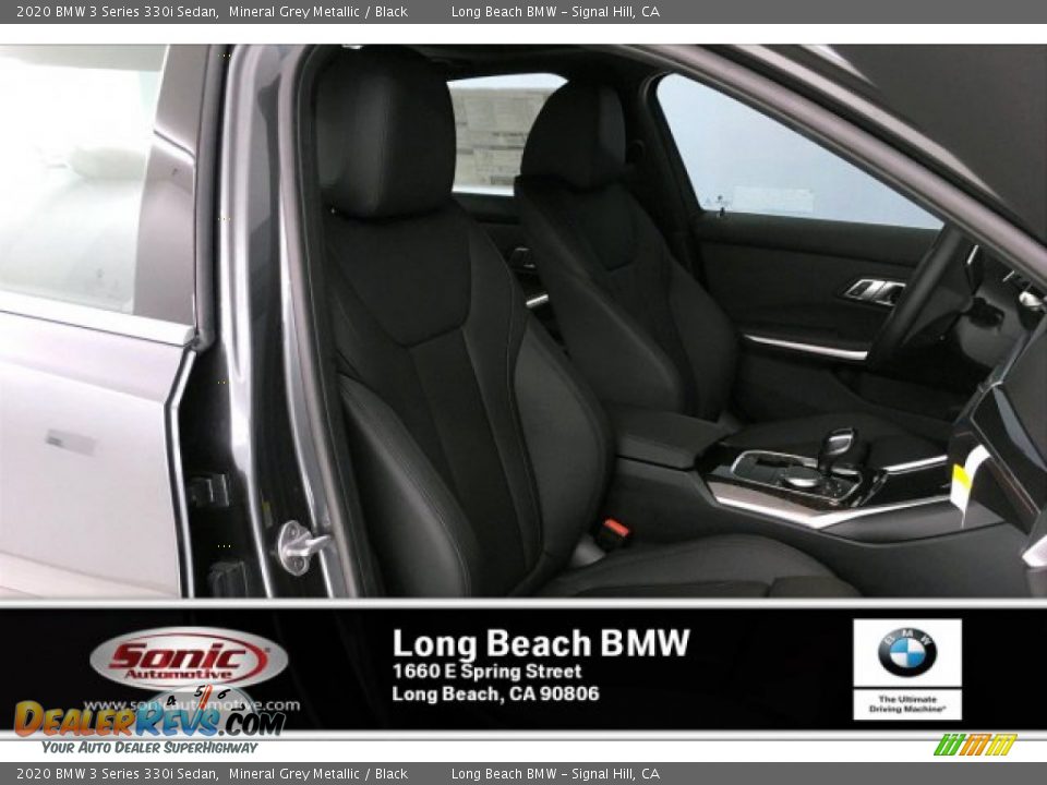 2020 BMW 3 Series 330i Sedan Mineral Grey Metallic / Black Photo #7