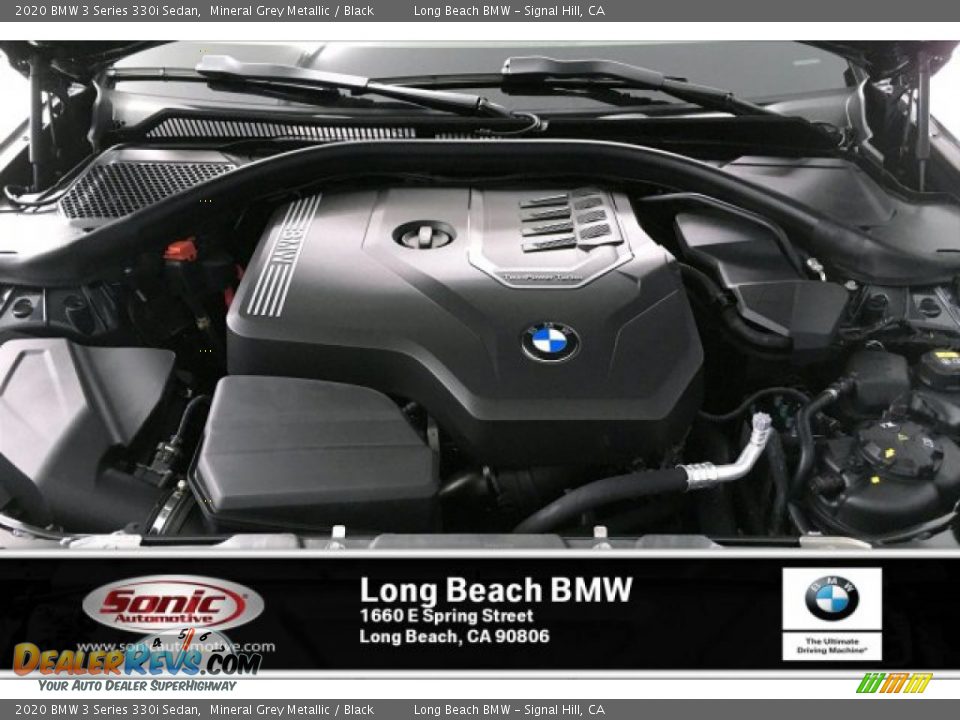 2020 BMW 3 Series 330i Sedan Mineral Grey Metallic / Black Photo #8