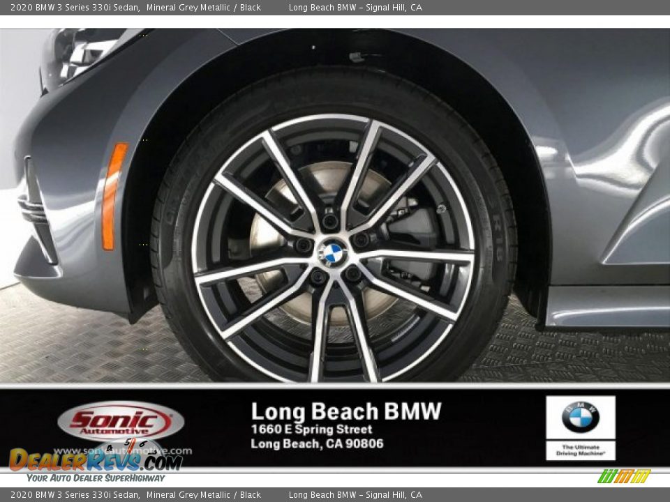 2020 BMW 3 Series 330i Sedan Mineral Grey Metallic / Black Photo #9