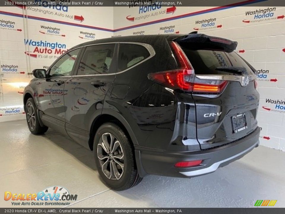 2020 Honda CR-V EX-L AWD Crystal Black Pearl / Gray Photo #6