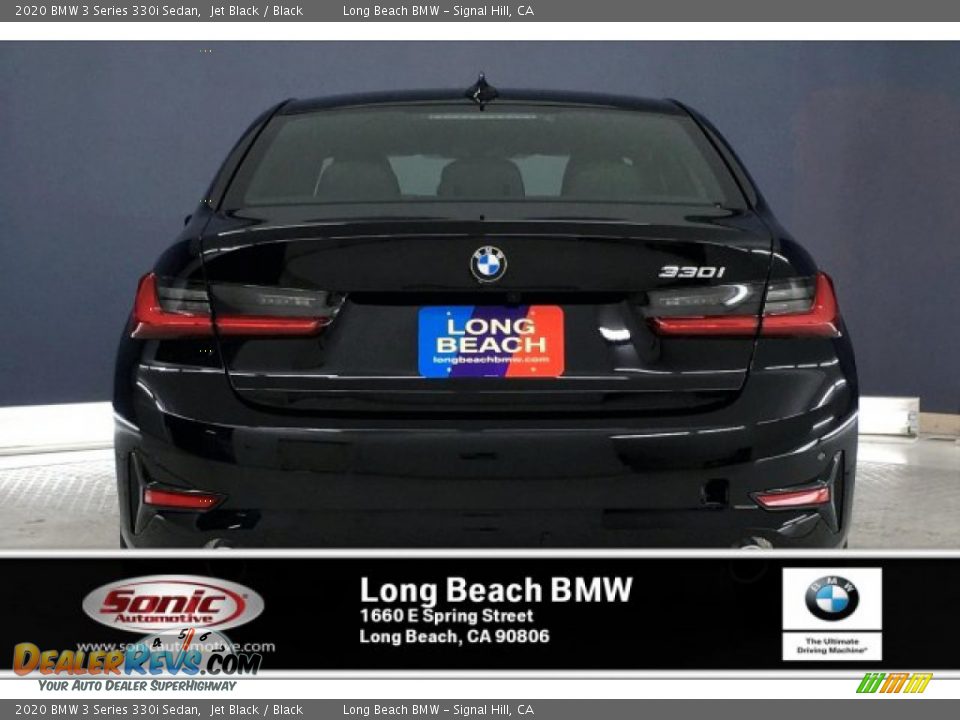 2020 BMW 3 Series 330i Sedan Jet Black / Black Photo #3