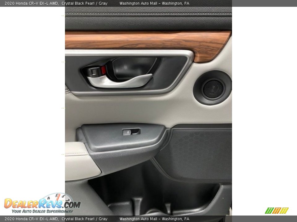 2020 Honda CR-V EX-L AWD Crystal Black Pearl / Gray Photo #16