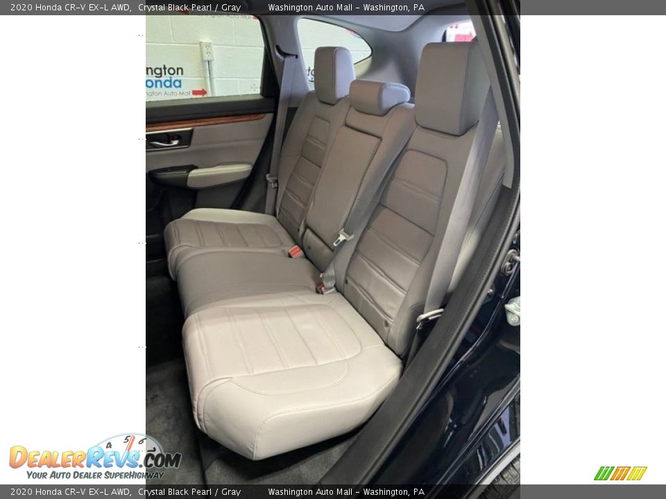 2020 Honda CR-V EX-L AWD Crystal Black Pearl / Gray Photo #17