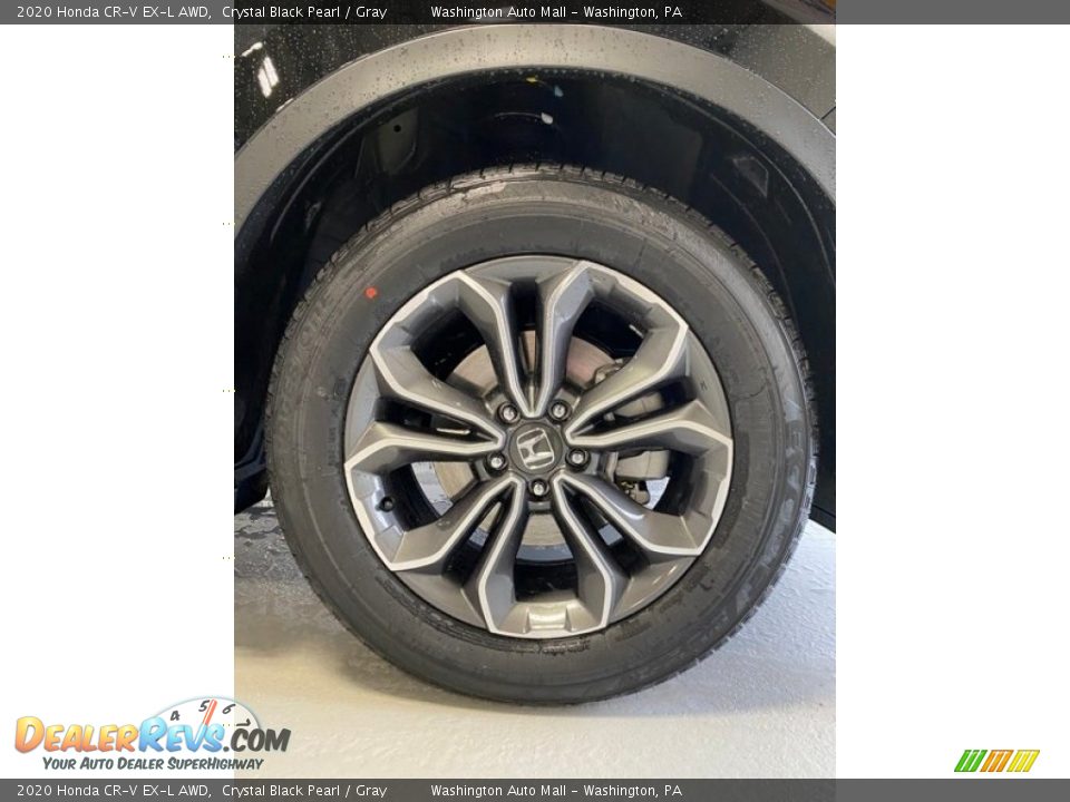 2020 Honda CR-V EX-L AWD Crystal Black Pearl / Gray Photo #25
