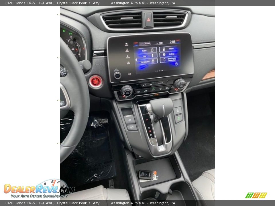 2020 Honda CR-V EX-L AWD Crystal Black Pearl / Gray Photo #28