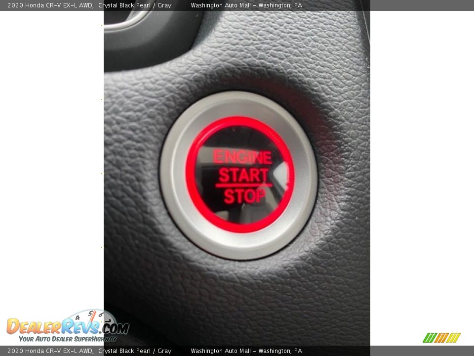 2020 Honda CR-V EX-L AWD Crystal Black Pearl / Gray Photo #32