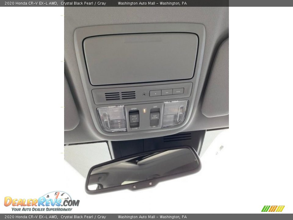 2020 Honda CR-V EX-L AWD Crystal Black Pearl / Gray Photo #36