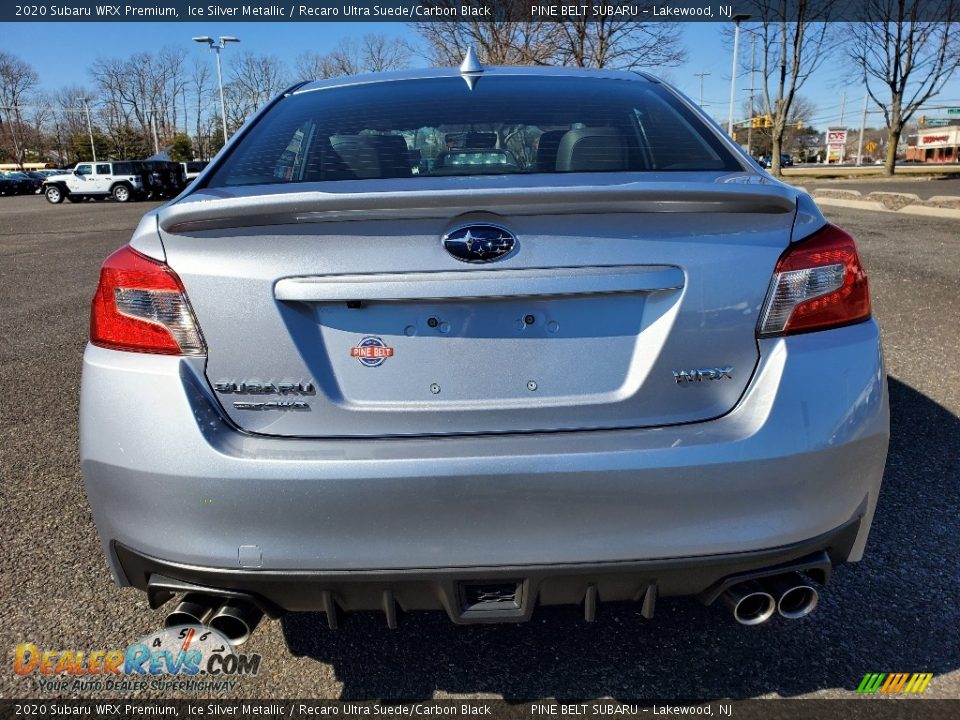 2020 Subaru WRX Premium Ice Silver Metallic / Recaro Ultra Suede/Carbon Black Photo #5